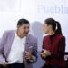 Sheinbaum destaca en Puebla que la Cuarta Transformación busca gobernar en favor del pueblo