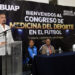 BUAP reúne a especialistas en el Primer Congreso Internacional de Medicina Deportiva aplicada al fútbol