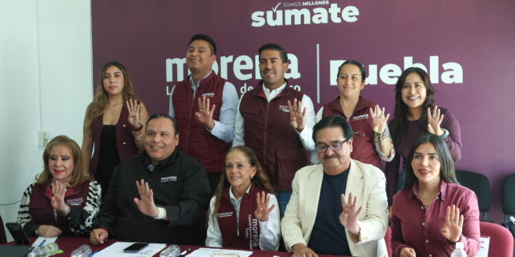 Morena descarta fines electorales en asambleas informativas de San Andrés Cholula