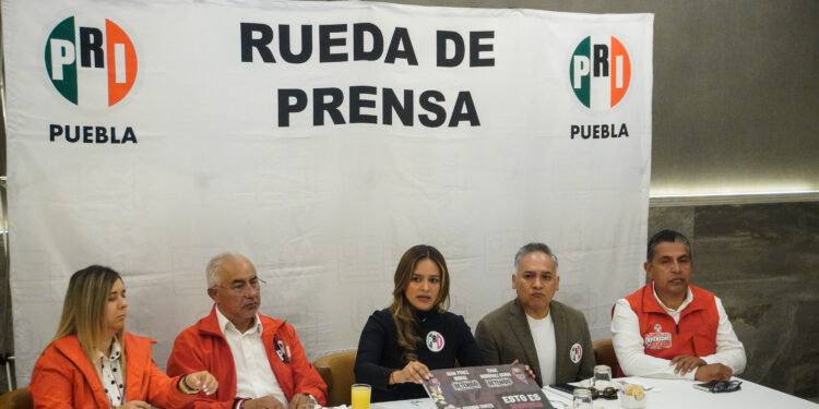 PRI Puebla propone controles de confianza para candidatos y una mesa de seguridad