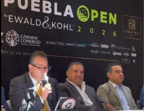 Puebla Open 2026 buscará impulsar negocios y turismo a través del golf