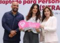 Con donación del SNDIF, Ceci Arellano y SEDIF entregan cuatro unidades adaptadas