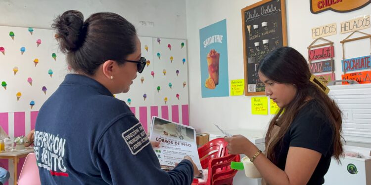 Fortalece Tonantzin Fernández acciones para prevenir extorsiones en comercios de San Pedro Cholula