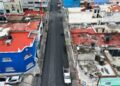 Supervisa Pepe Chedraui avances del Tren Capitalino de Pavimentación en avenida 16 de Septiembre