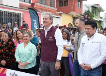 Arranca Pepe Chedraui obras de pavimentación en La Resurrección