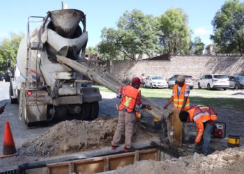 Avanza Gobierno Pepe Chedraui en la modernización del Sistema de Captación Pluvial en bulevar Héroes del 5 de Mayo