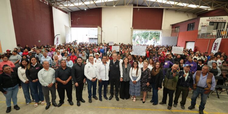 Recorre Pepe Chedraui 12 juntas auxiliares en tres días con la gira construyendo la capital