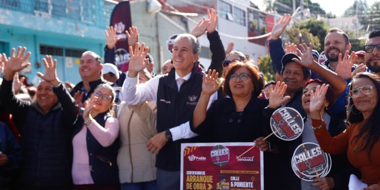 Arranca Pepe Chedraui trabajos de rehabilitación vial en San Jerónimo Caleras