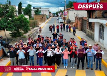 Prioriza Tonantzin Fernández obras con sentido social en San Pedro Cholula