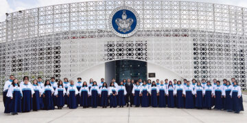 Presente, Coro Universitario Lobos BUAP en el 25 Festival Coral Internacional de Medellín