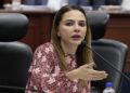 Carla Humphrey asegura que el INE continuará trabajando rumbo a las elecciones de 2027