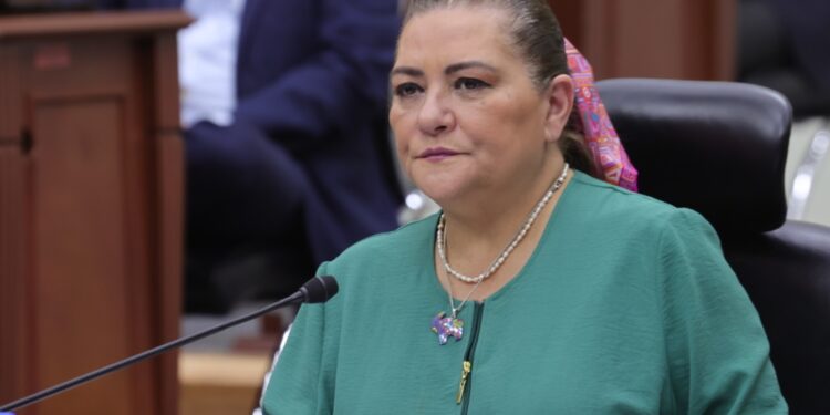 Cámara de Diputados recibe renuncia de Guadalupe Taddei a la Presidencia del INE