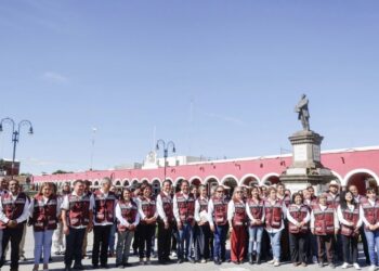 Presidentes y Secretarios seccionales de Morena piden a Tonantzin Fernández inscribirse para coordinar la Defensa de la Transformación en San Pedro Cholula
