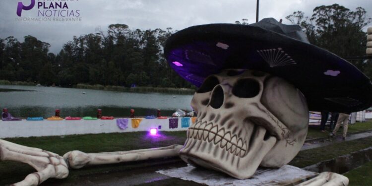 Inician actividades por el Dia de Muertos en Puebla