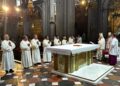 Ordena arzobispo de Puebla a siete nuevos diáconos permanentes
