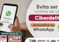 Promueve SSP medidas de protección para prevenir ciberdelitos mediante WhatsApp