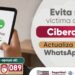 Promueve SSP medidas de protección para prevenir ciberdelitos mediante WhatsApp