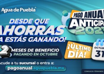 Este 31 de octubre se termina la promoción de 2 meses de beneficio con tu Pago Anual Anticipado 2027. ¡No la puedes perder!