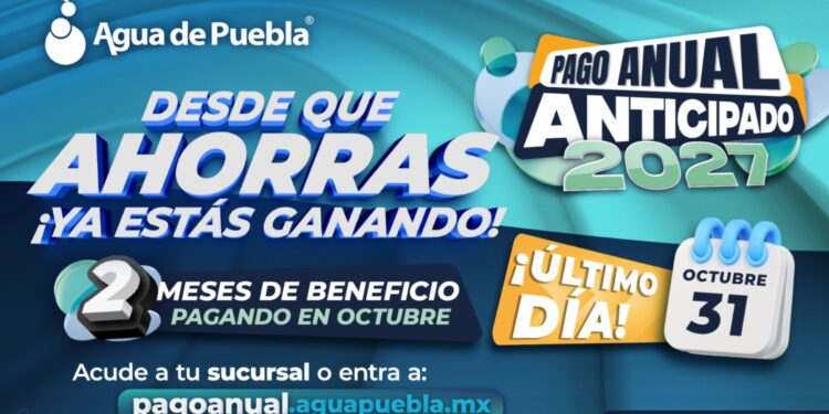 Este 31 de octubre se termina la promoción de 2 meses de beneficio con tu Pago Anual Anticipado 2027. ¡No la puedes perder!