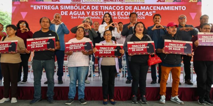 Con Tonantzin Fernández, los programas de bienestar llegan directamente a las familias de San Pedro Cholula
