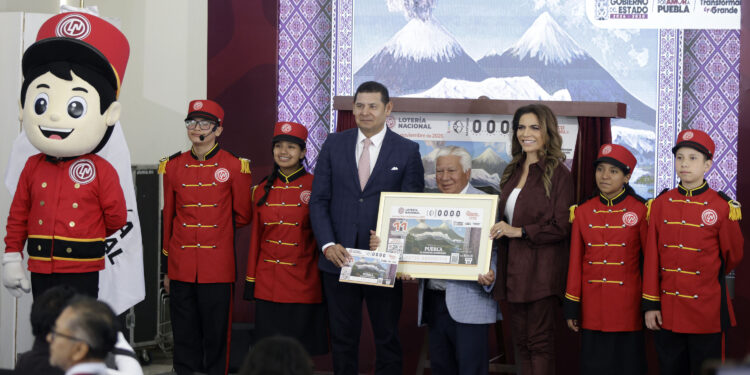 Lotería Nacional lanzará 2.4 millones de cachitos dedicados a las montañas y volcanes de Puebla