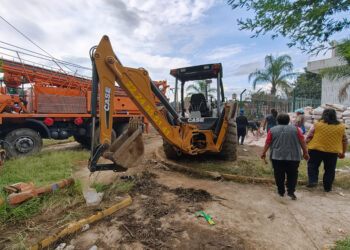 Habitantes de San Miguel Xoxtla piden destitución de la alcaldesa por excavación de pozo